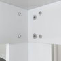 Hanah Home Mesa de Comedor Single 120 - Blanco Brillante